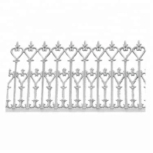 Cheap Decorative Wrought Iron Or Aluminium Fence Black Import China Goods